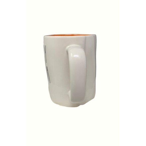 Rae Dunn HALLOWEEN Mug Set Ceramic Cup Magenta Farmhouse Candy Corn Fright Night - Picture 4 of 11